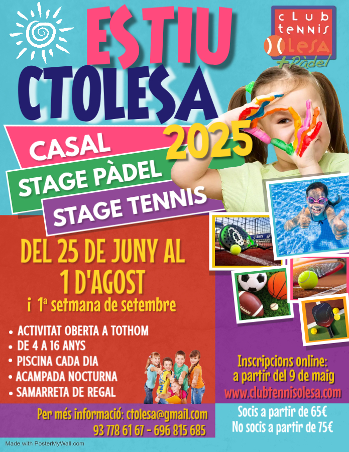 Copia de Kids summer campSummer campkids activities - Made with PosterMyWall